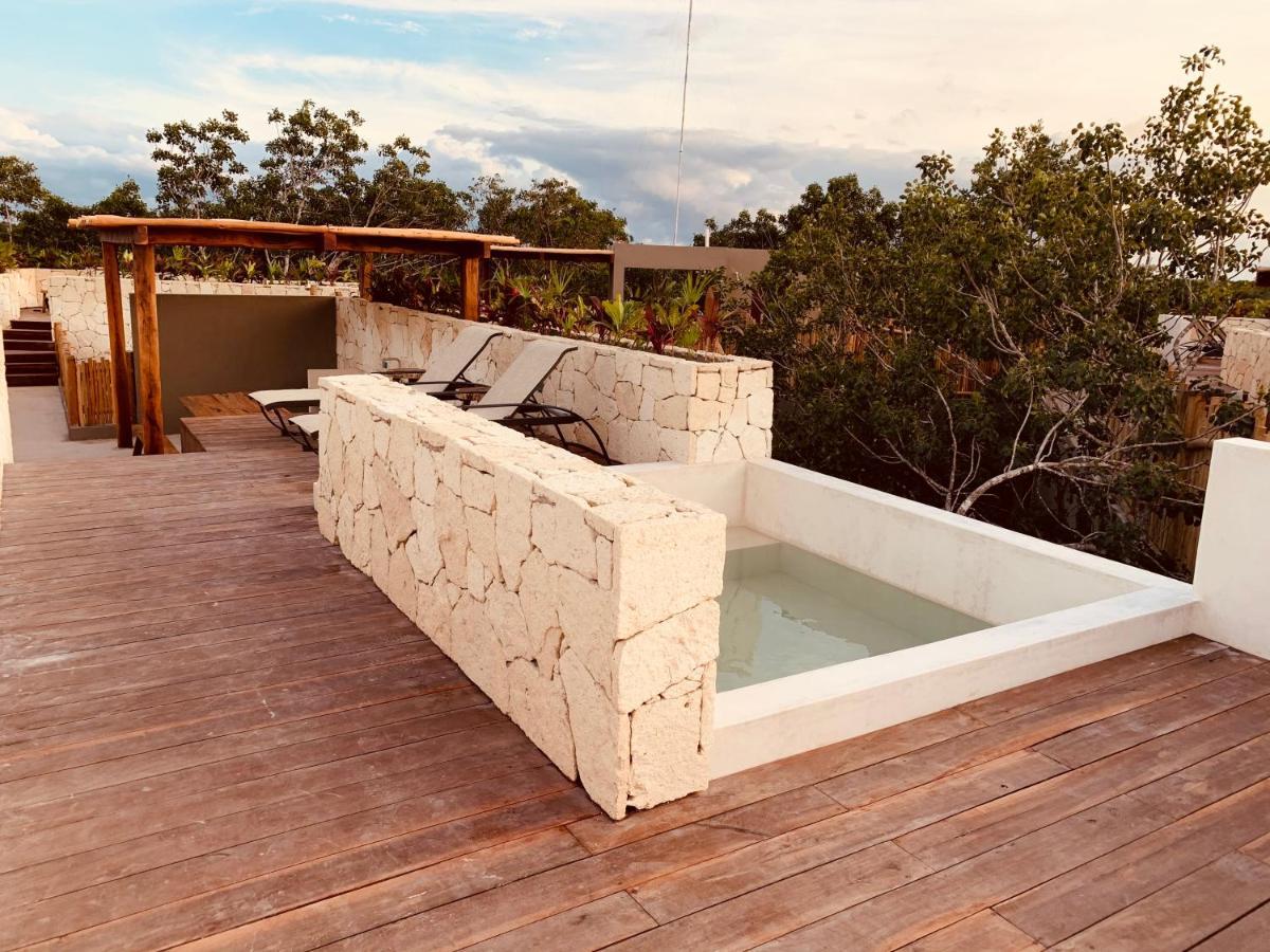 Vida Jungle Boho Apart 13 With Special Fee To Access Hotel Bardo Tulum Eksteriør bilde