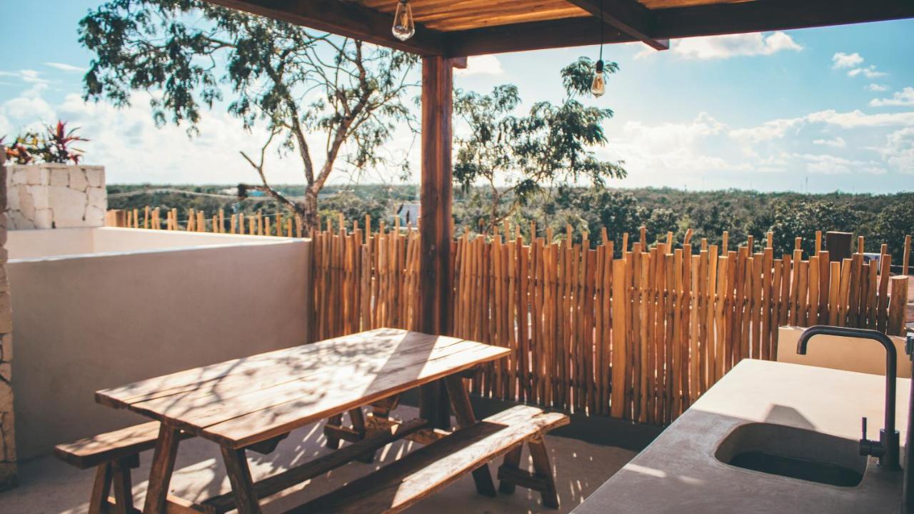 Vida Jungle Boho Apart 13 With Special Fee To Access Hotel Bardo Tulum Eksteriør bilde