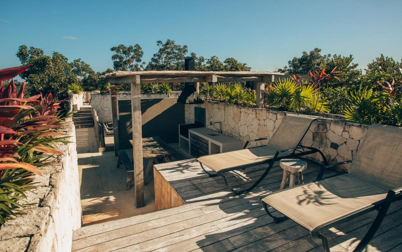 Vida Jungle Boho Apart 13 With Special Fee To Access Hotel Bardo Tulum Eksteriør bilde